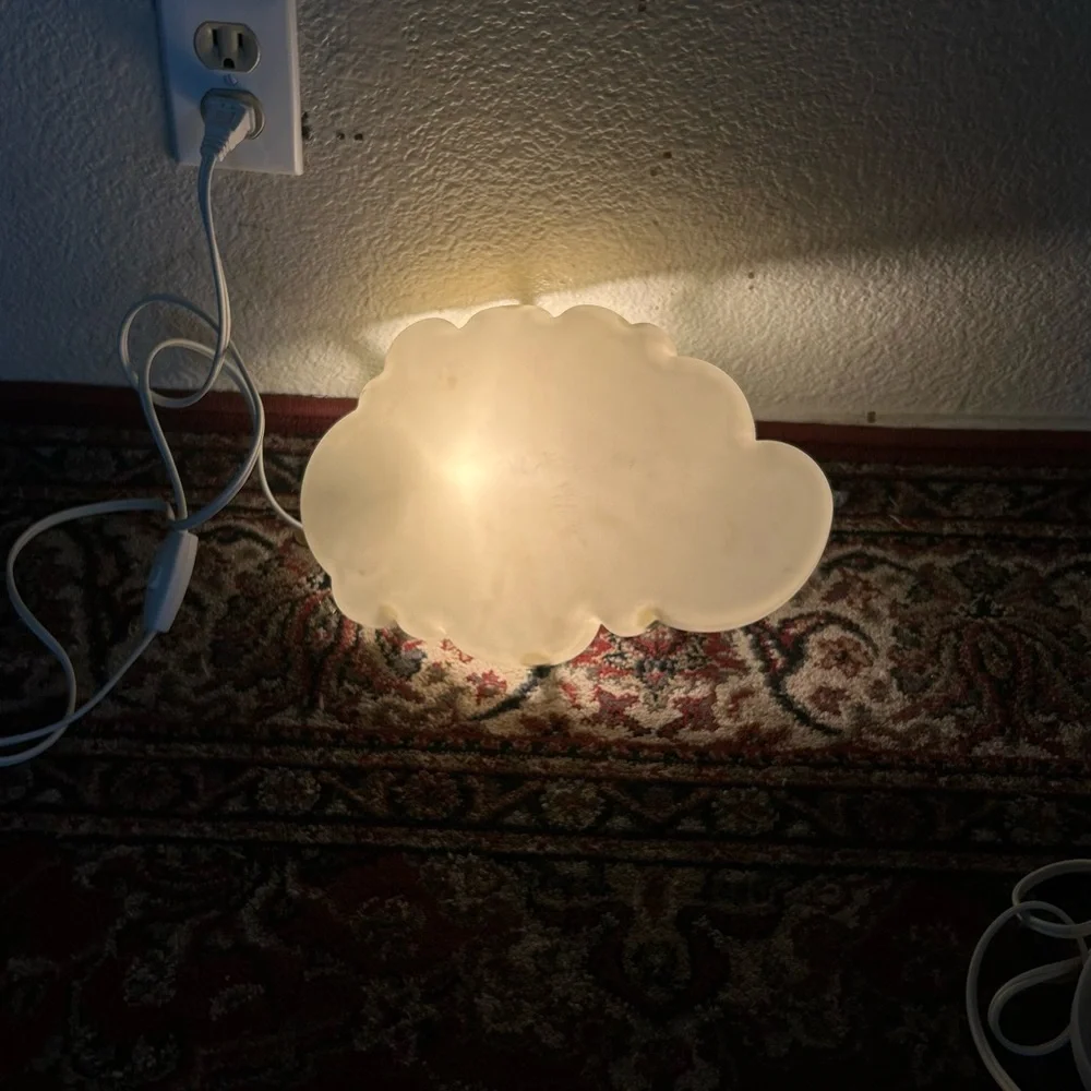 IKEA White Cloud Night Light Pair BUNDLE